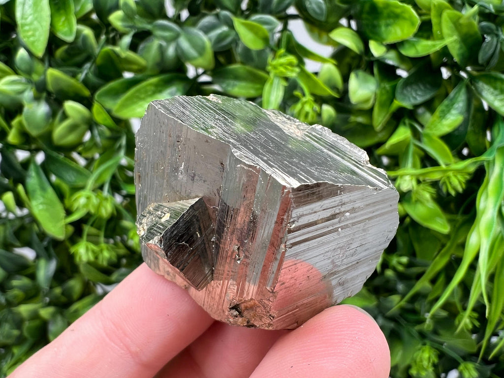 Rare Crystalline Rainbow Pyrite Cluster, Borieva Mine, Bulgaria