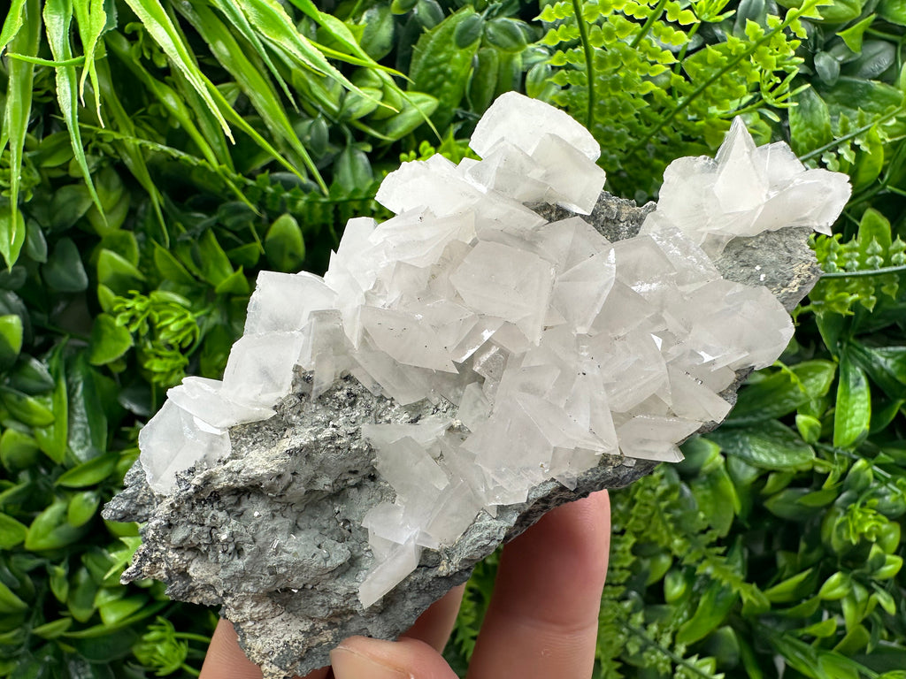 Borieva Mine Pyrite Calcite Cluster on Matrix: Bulgaria Home Decor Stone