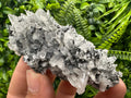 Quartz with Calcite and Chlorite: Natural Crystal Souvenir