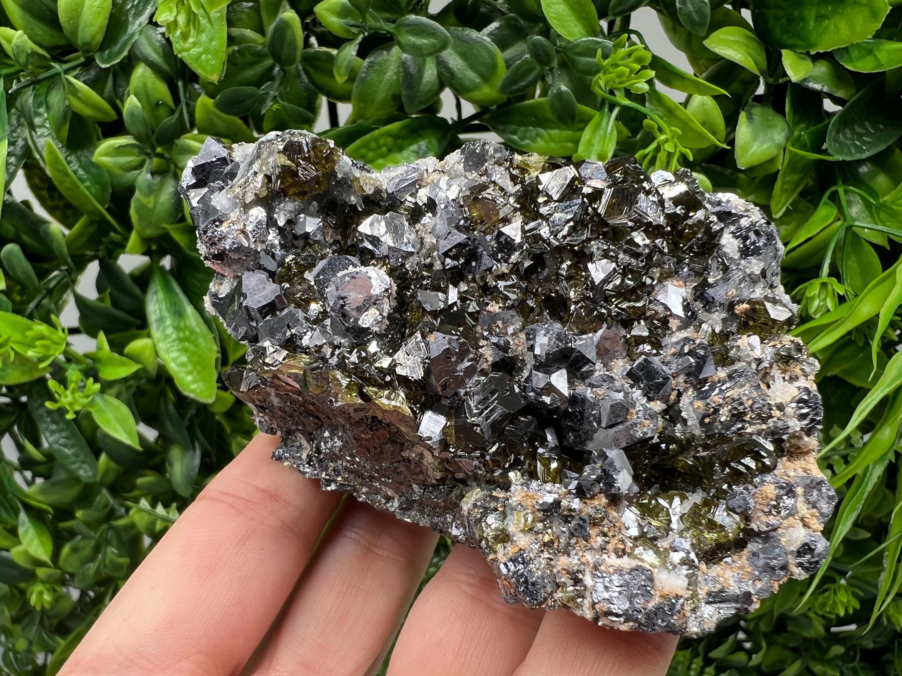 Rare Galena Sphalerite Mineral Specimen, Krushev dol Mine