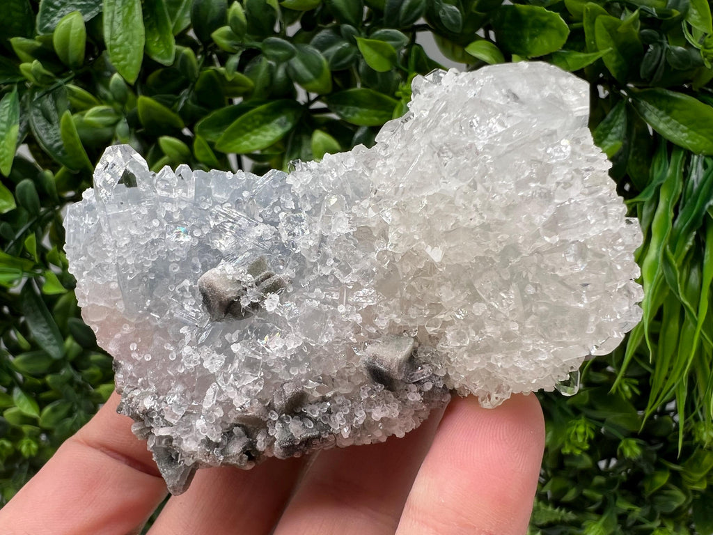 Apophyllite Crystal Specimen, India Minerals, Rare Stone Decor