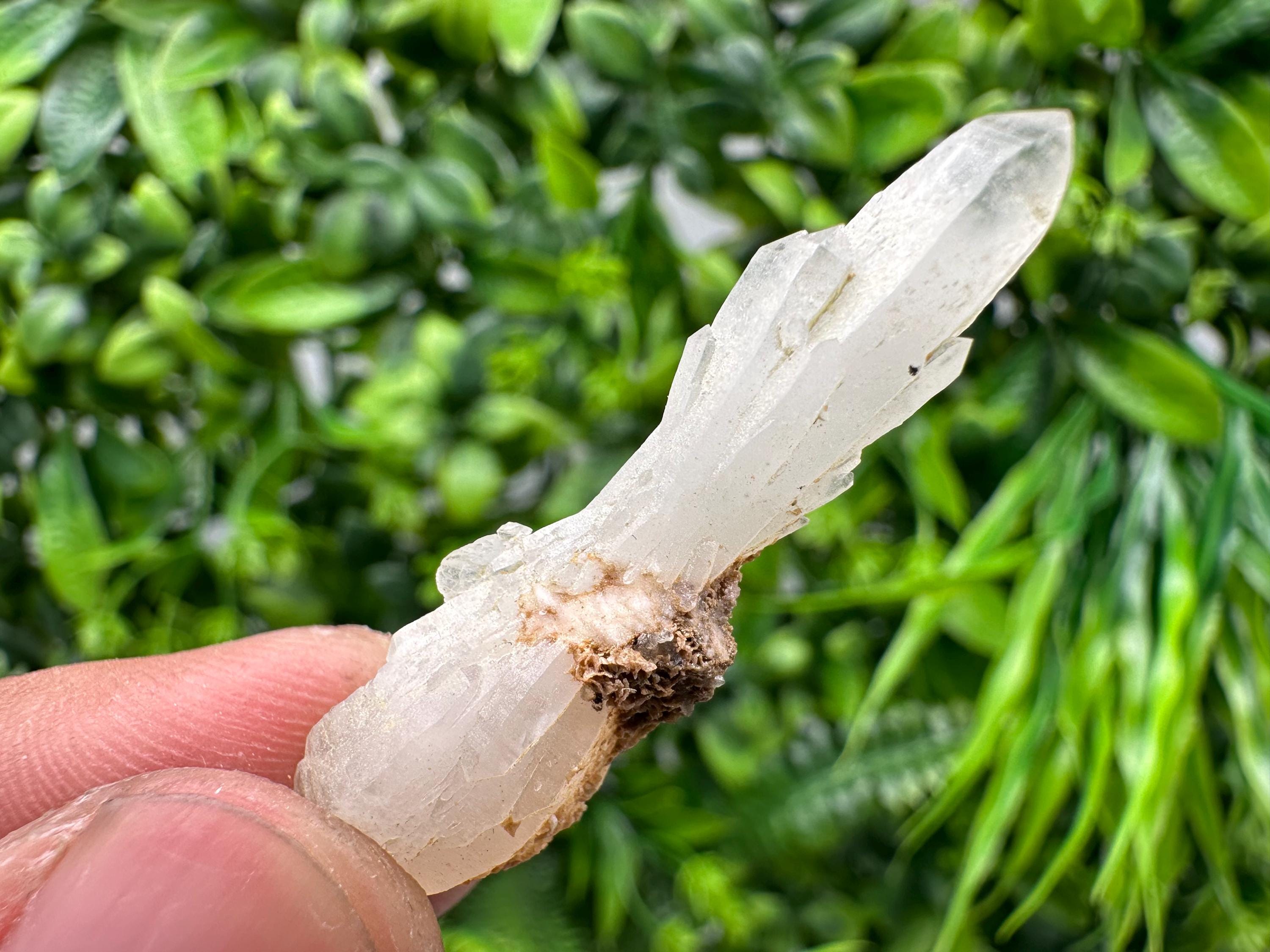 Quartz with Limonite: Natural Crystal Home Decor (4.5cm)