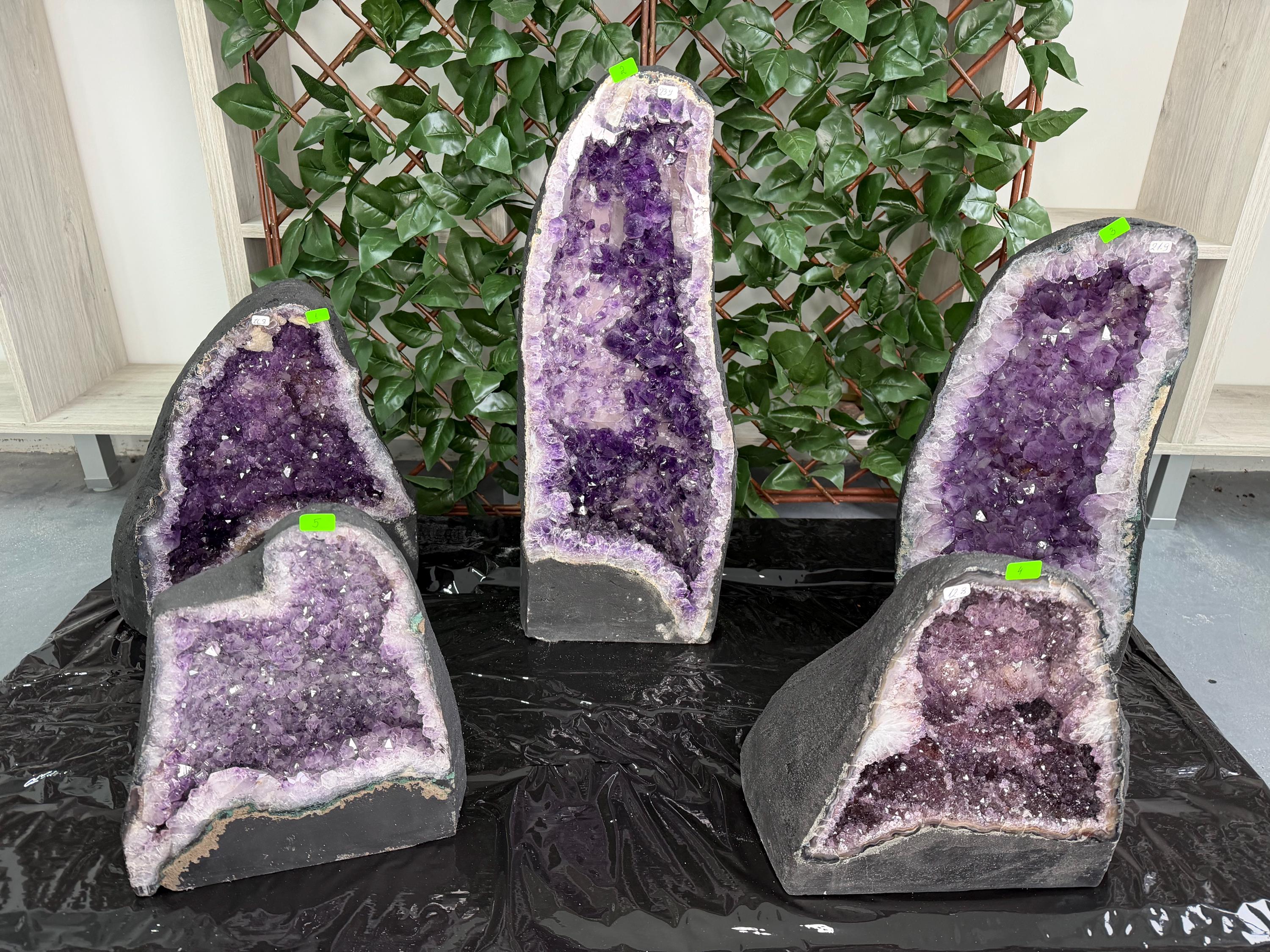 Large Amethyst Geode, Brazil Mineral Specimen, Purple Quartz