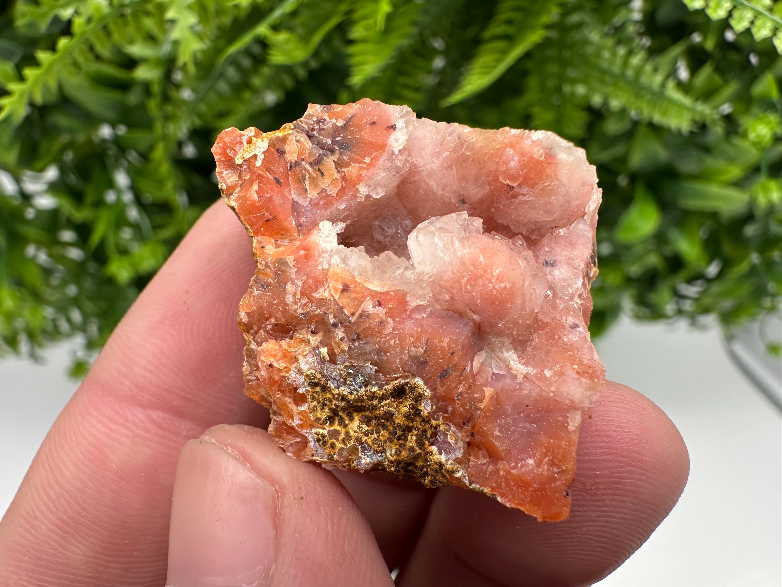 Moroccan Red Chalcedony Crystal, Mineral Specimen, Souvenir Gift