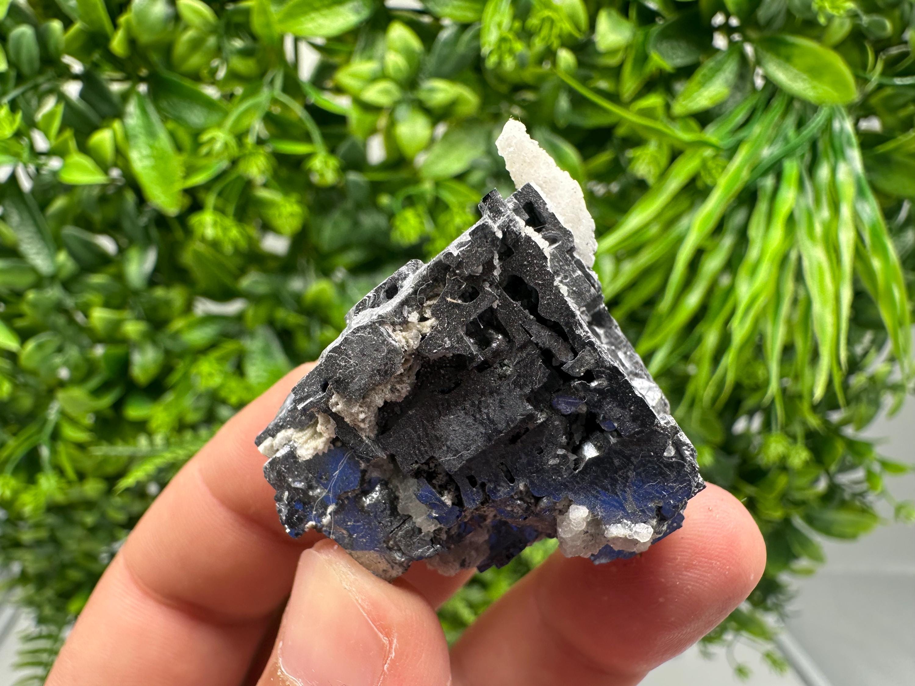 Wonderful Shiny Galena on Calcite natural minerals souvenir crystal gift collection stone,home decor minerals Borieva mine Madan Bulgaria