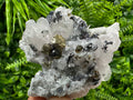 Calcite, Galena, Sphalerite, and Pyrite Cluster from Borieva Mine, Bulgaria