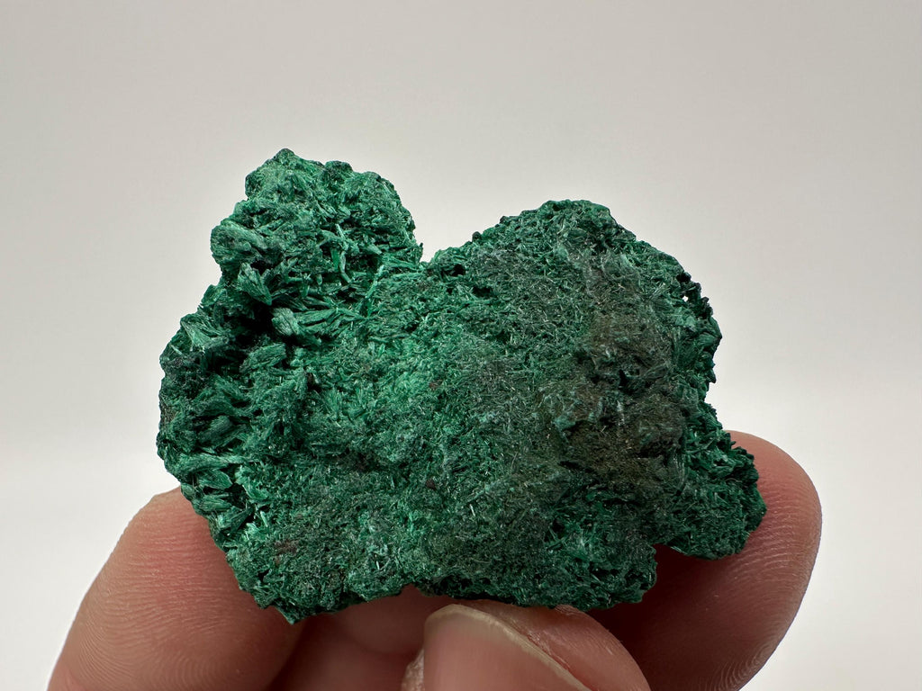 Green Polished Malachite Crystal from Congo (4.5/4cm)
