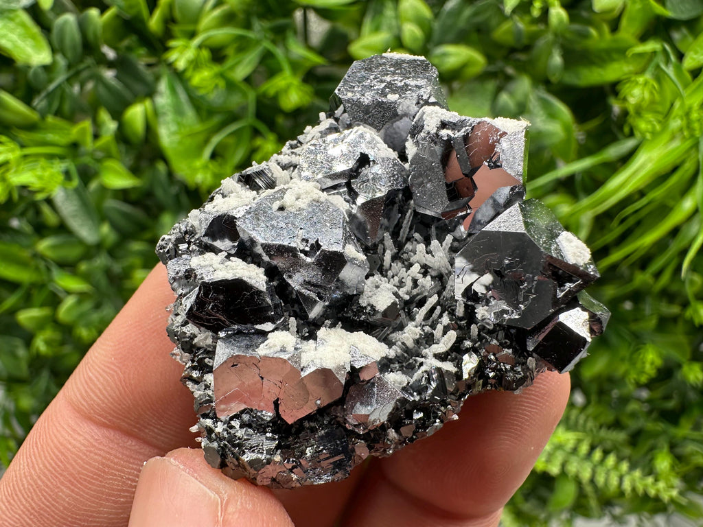 Galena Spinel with Quartz and Calcite, Borieva Mine Mineral Specimen