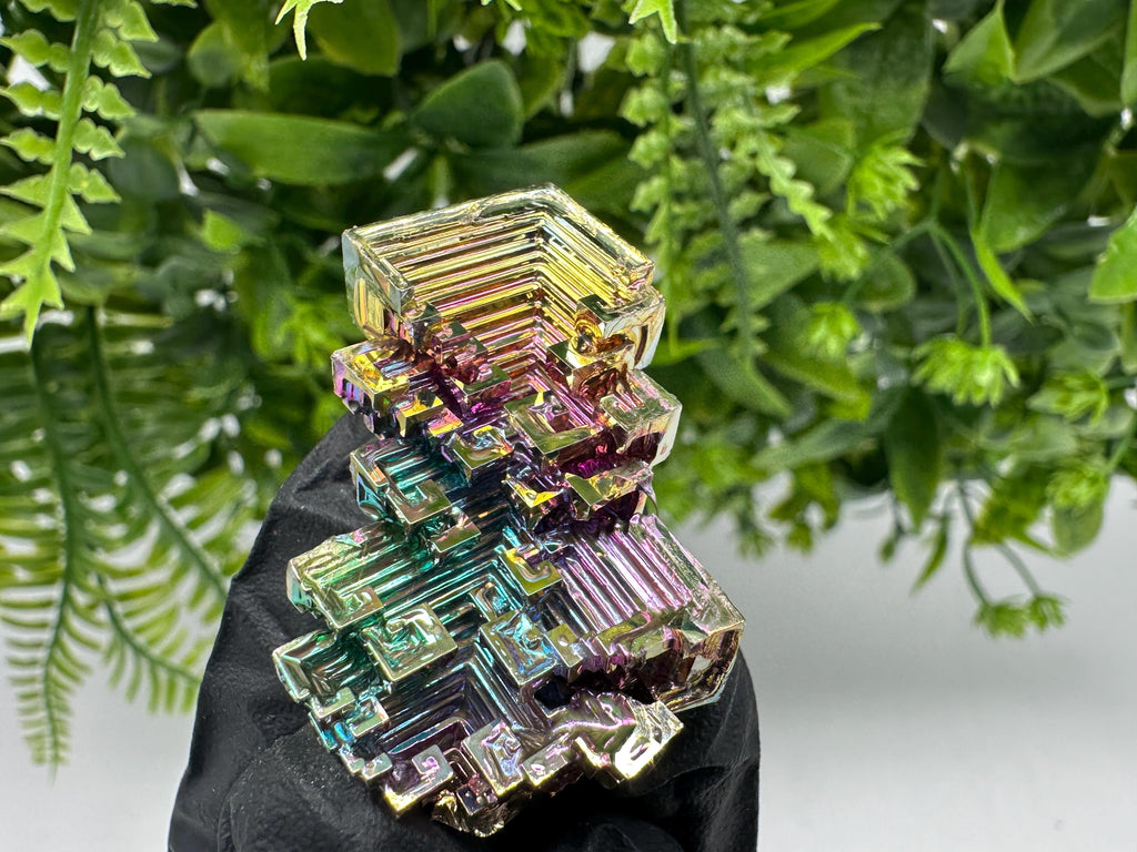 Rainbow Bismuth Crystal: Rare Gemstone Specimen,wholesale Bismuth