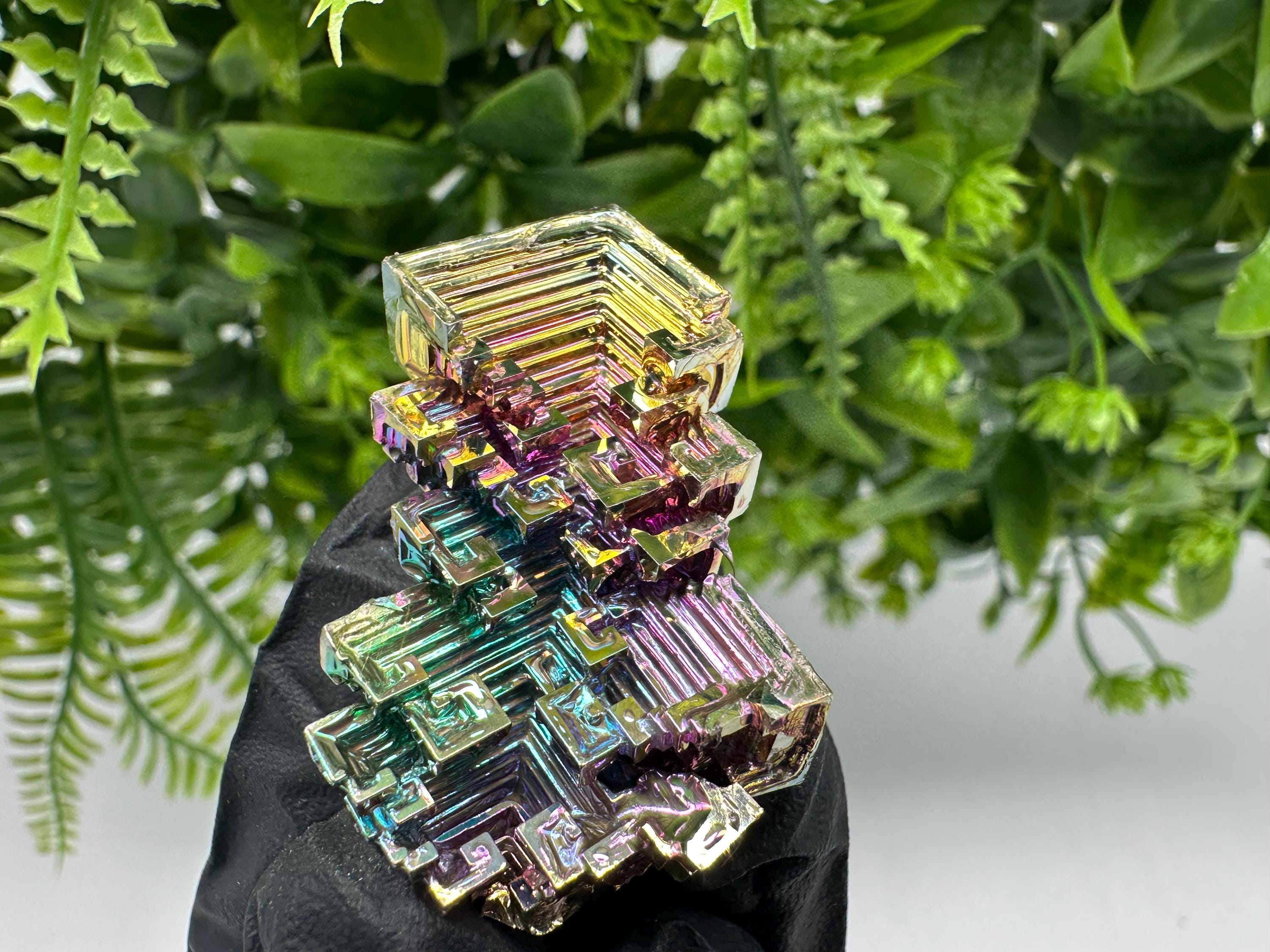 Rainbow Bismuth Crystal: Rare Gemstone Specimen,wholesale Bismuth