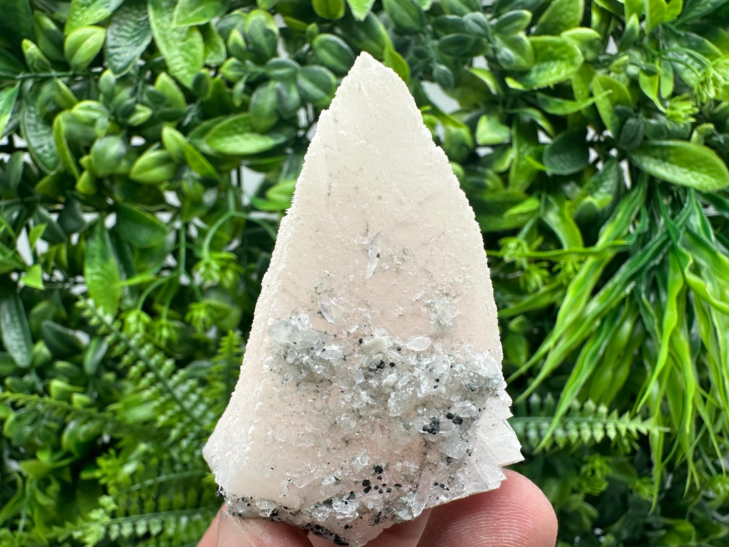 Rare Mangano Calcite Crystal: Borieva Mine, Madan Bulgaria