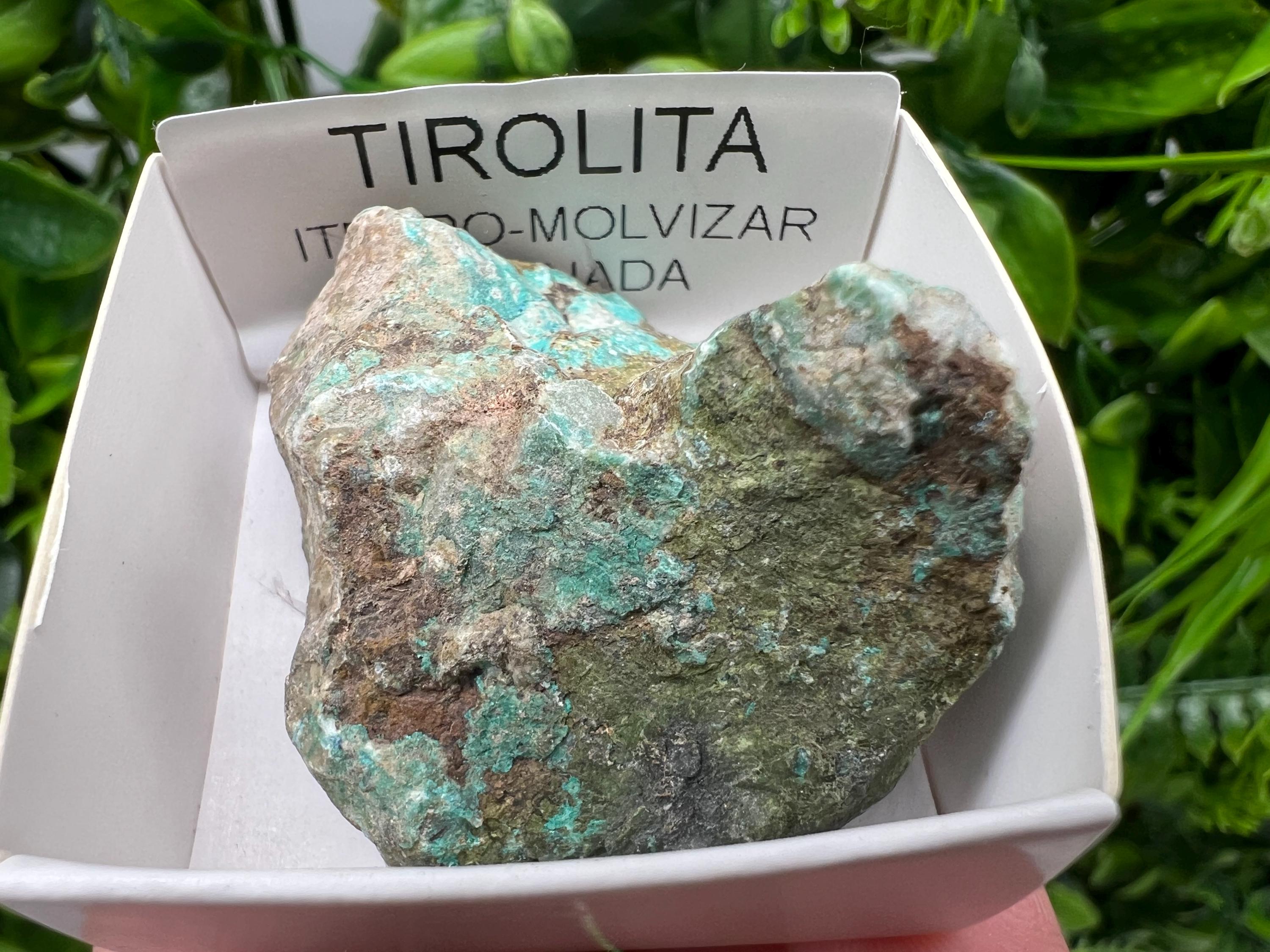 Rare Raw Tirolite Mineral Specimen: Granada, Spain (4/3.5 cm)
