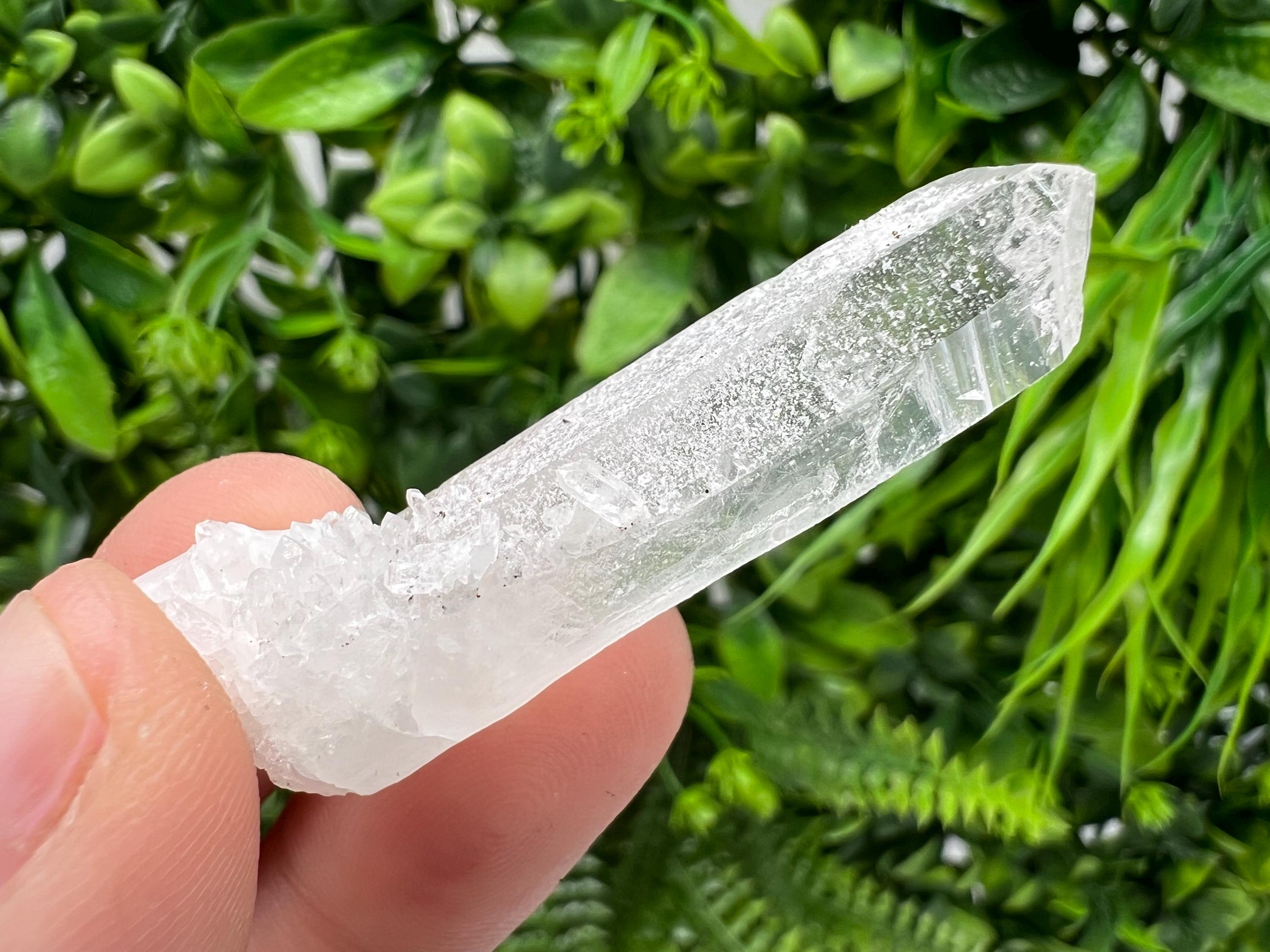 Wonderful Transparent Quartz on Chlorite Matrix,From Borieva mine,Madan,Bulgaria,Quartz,Quartz crystal,mineral specimen,collection quartz