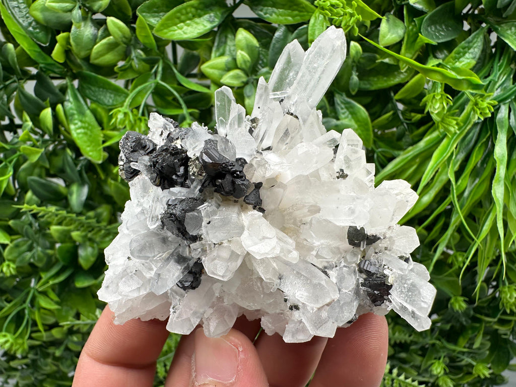 Quartz Sphalerite Pyrite Mineral Specimen, Madan Bulgaria