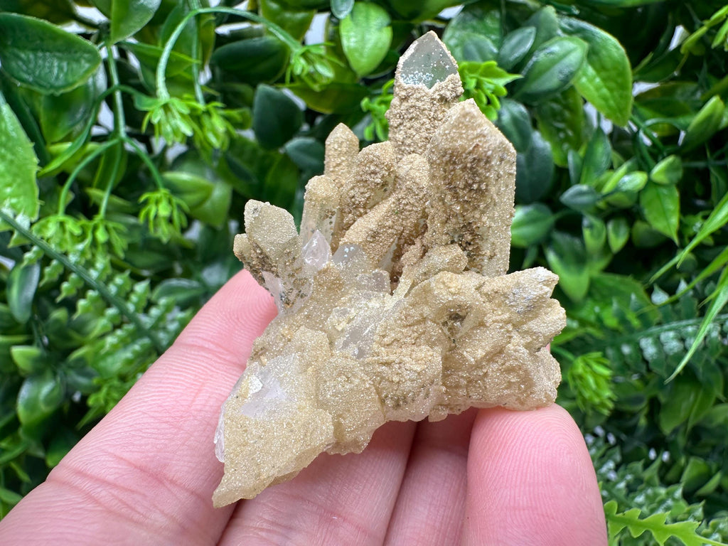 Quartz Rhodochrosite Cluster, Bulgaria Mineral Specimen