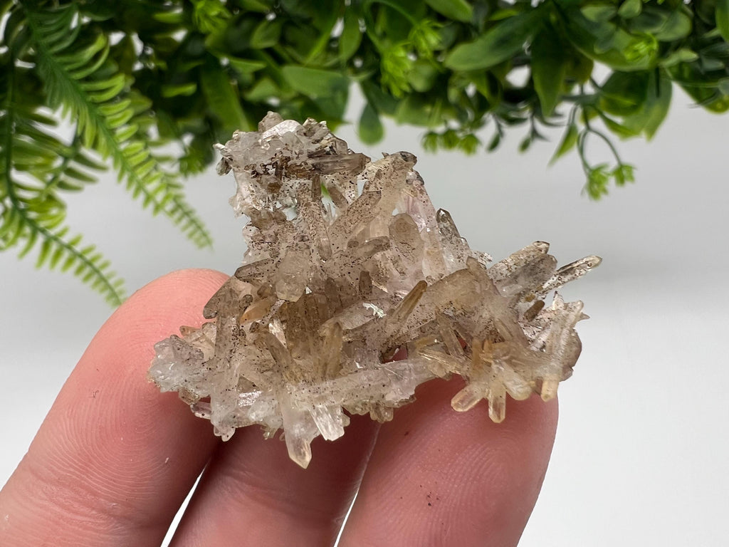 Bulgarian Quartz Mineral Specimen: Iron Oxide Limonite, 9th September Mine