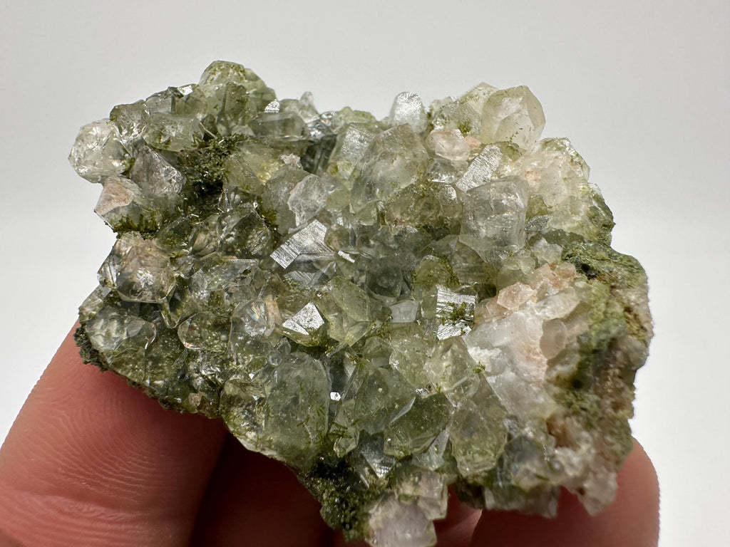 Rainbow Epidote with Quartz, Hakkari Turkey Mineral Specimen