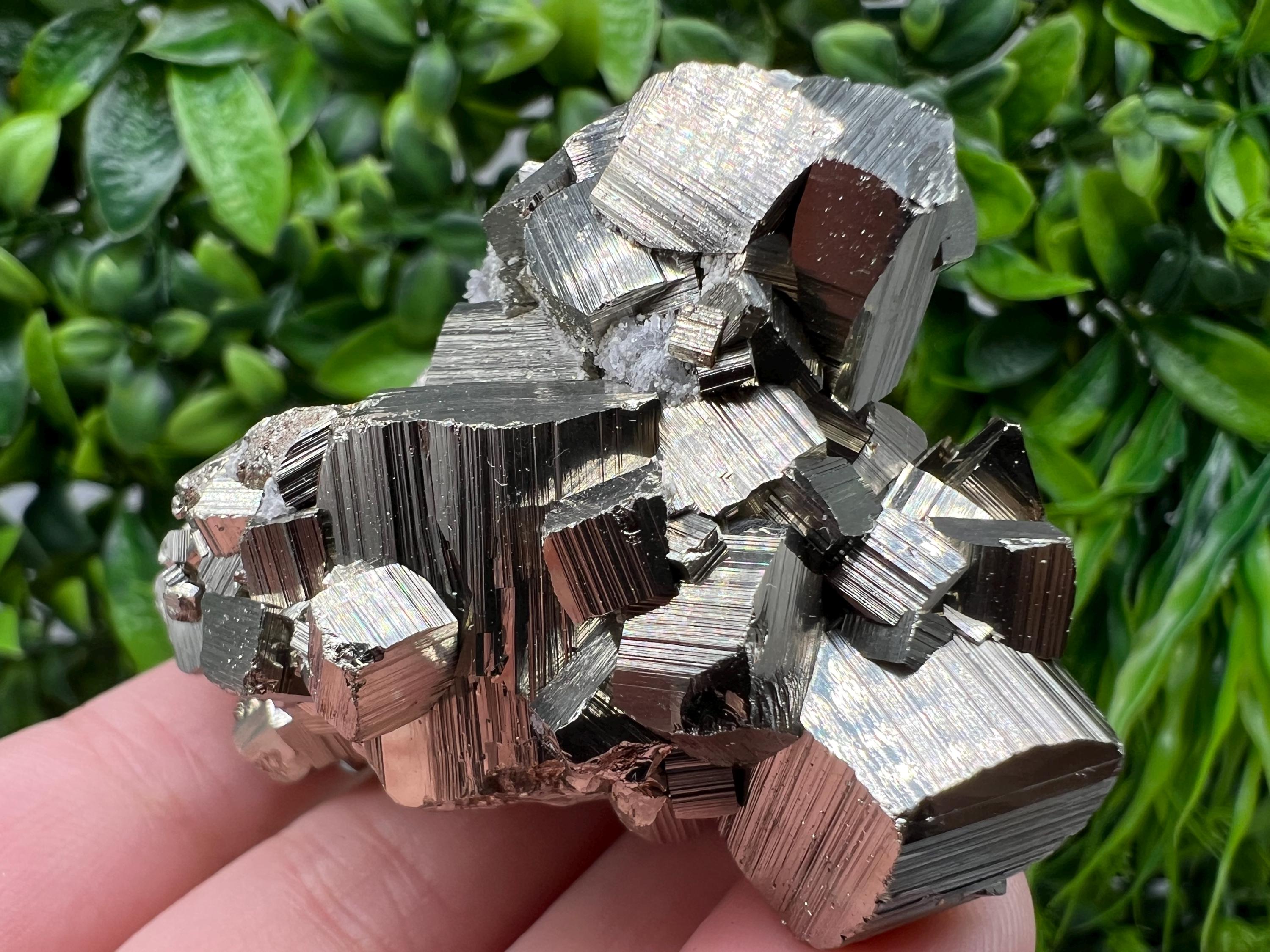 Rare Pyrite Crystal Cluster: Natural Minerals, Home Decor (Borieva Bulgaria)