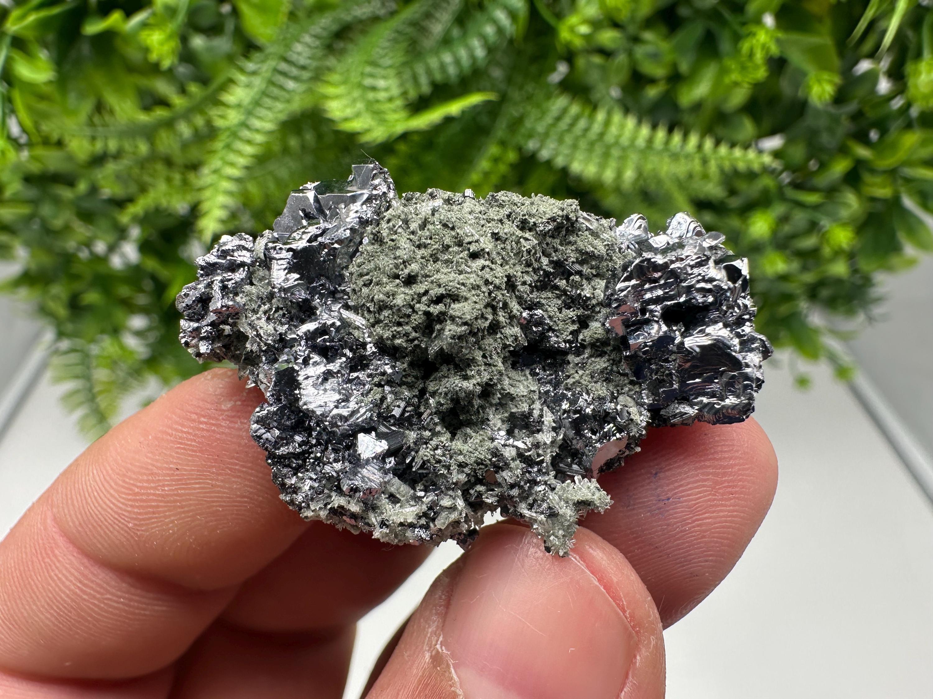 Galena, Sphalerite, Quartz, Calcite Specimen: Krushev Dol Mineral Decor