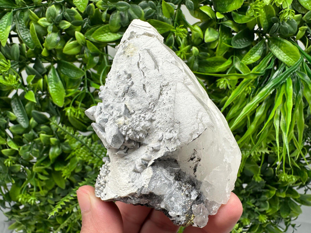 Transparent Quartz with Chlorite, Madan Bulgaria Mineral Specimen