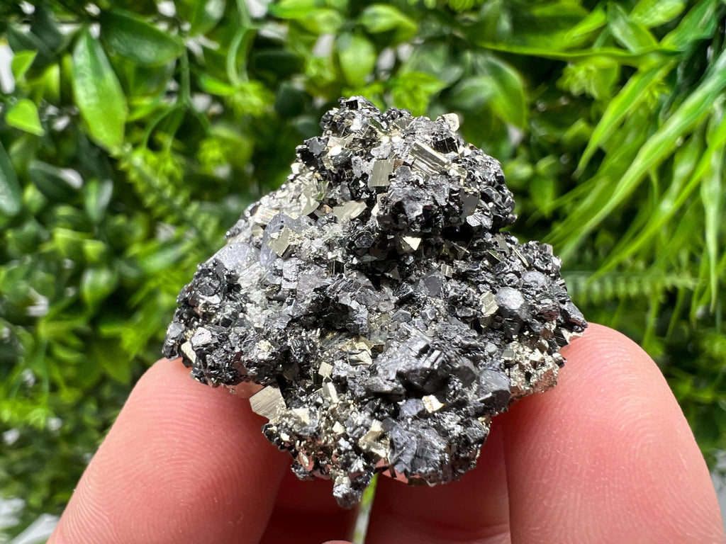 Pyrite Galena Sphalerite Quartz Specimen: Borieva Mine, Bulgaria