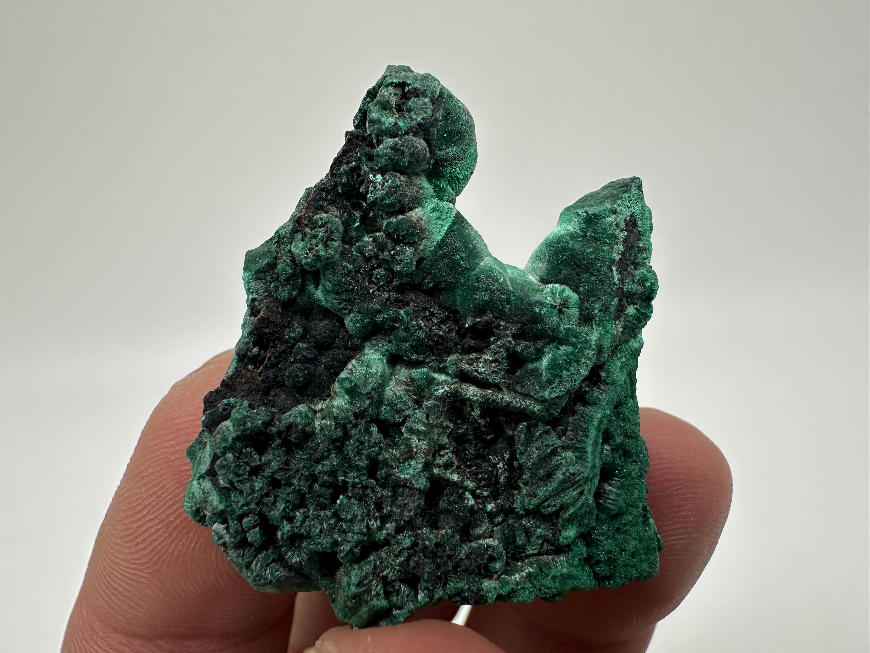 Green Malachite Crystal Specimen from Congo
