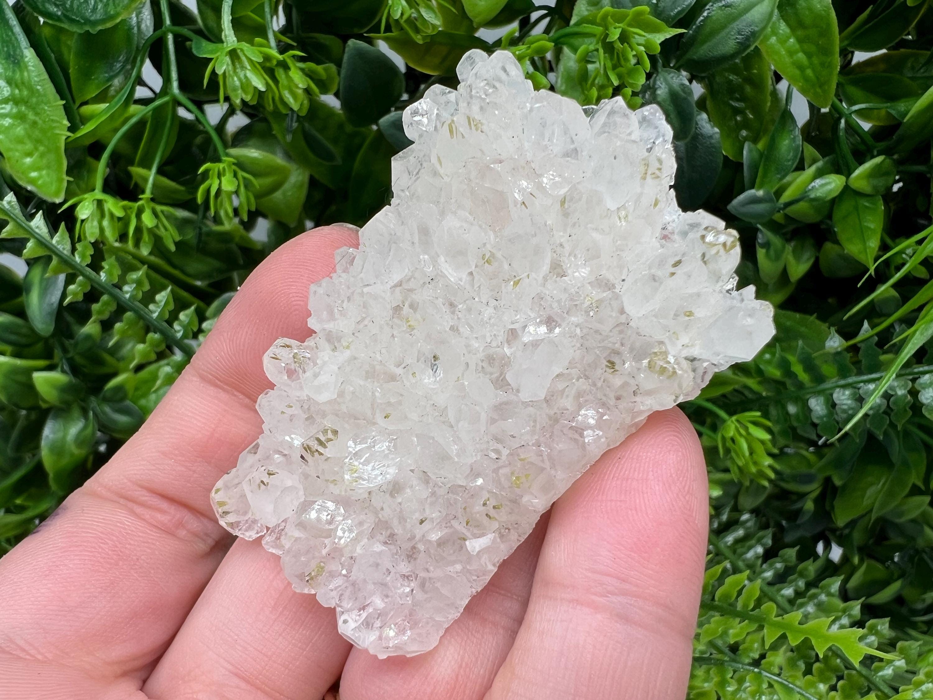 Transparent Quartz on Chlorite Matrix, Bulgaria Mineral Specimen