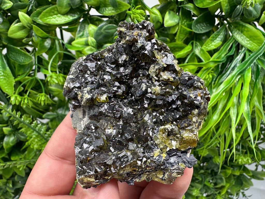 Cleiophane Sphalerite Mineral Specimen, Transparent Green Crystal