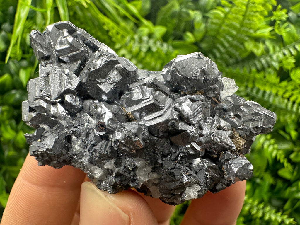 Galena Spinel Quartz Crystal: Natural Mineral Home Decor