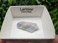 Rare Raw Larimar Specimen: Dom. Rep. Crystal (30/15mm)