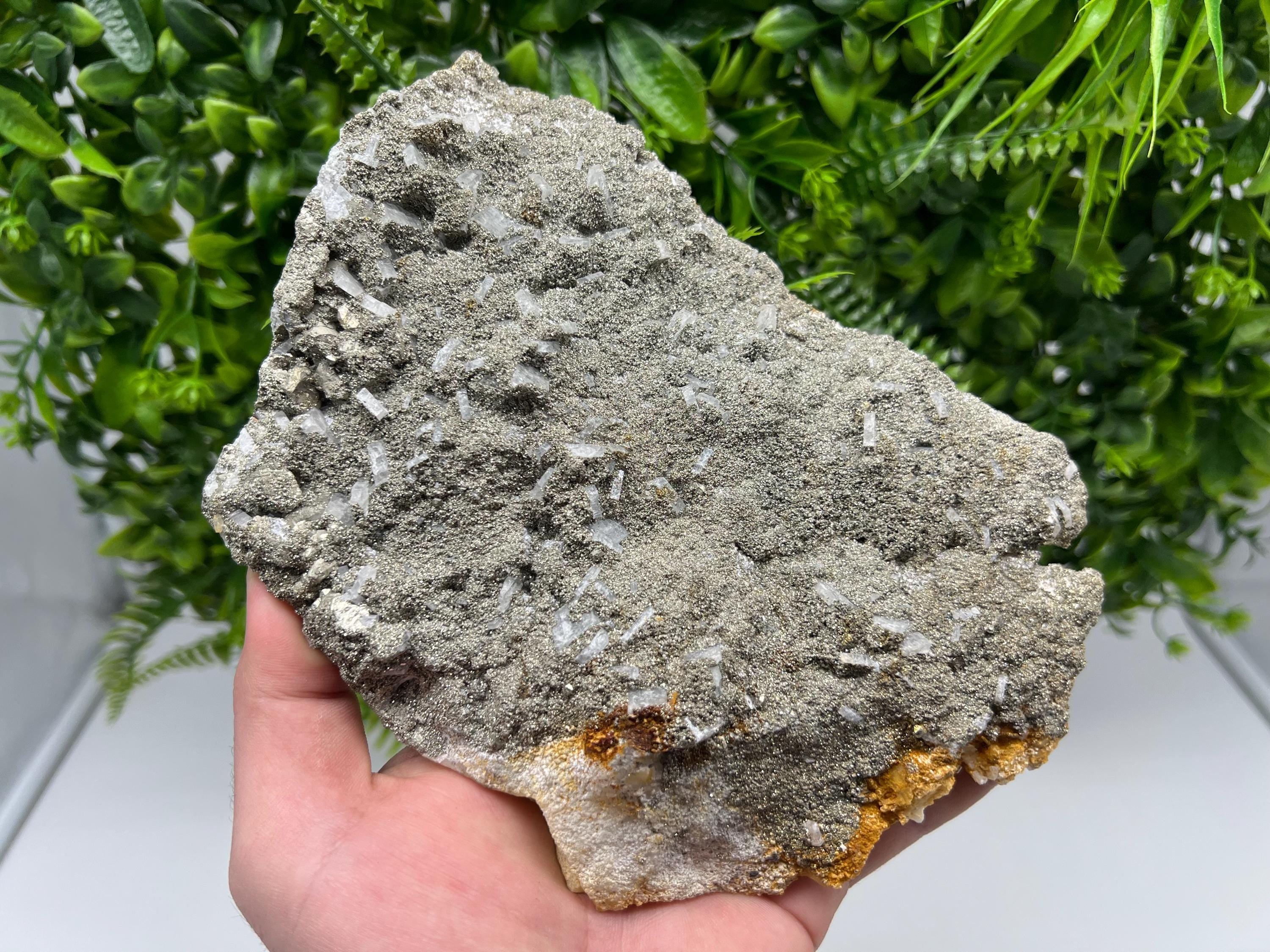 Barite Marcasite Cluster on Chalcedony, Androvo Mine, Bulgaria