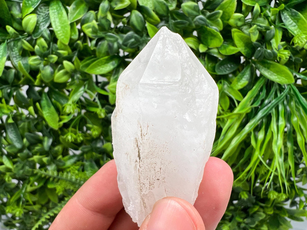 Transparent Quartz Crystal, Bulgaria Mineral Specimen, Home Decor Stone