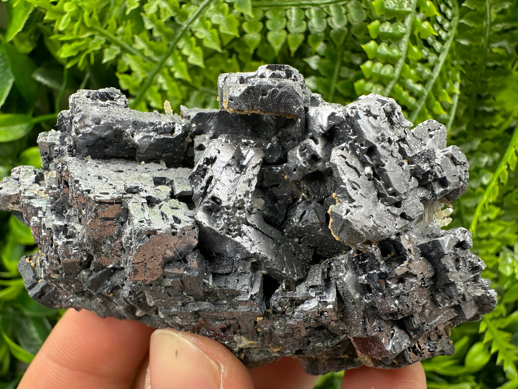 Skeleton Galena Cluster, Rare Morphology Crystal, Bulgaria Mineral Souvenir