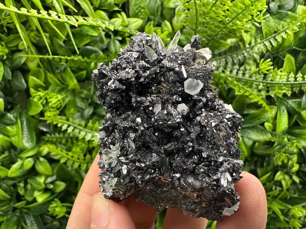Sphalerite Pyrite Quartz Calcite Crystal Specimen, Borieva Mine, Bulgaria