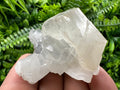 Spanish Calcite Mineral Specimen with Yellow Fluorite