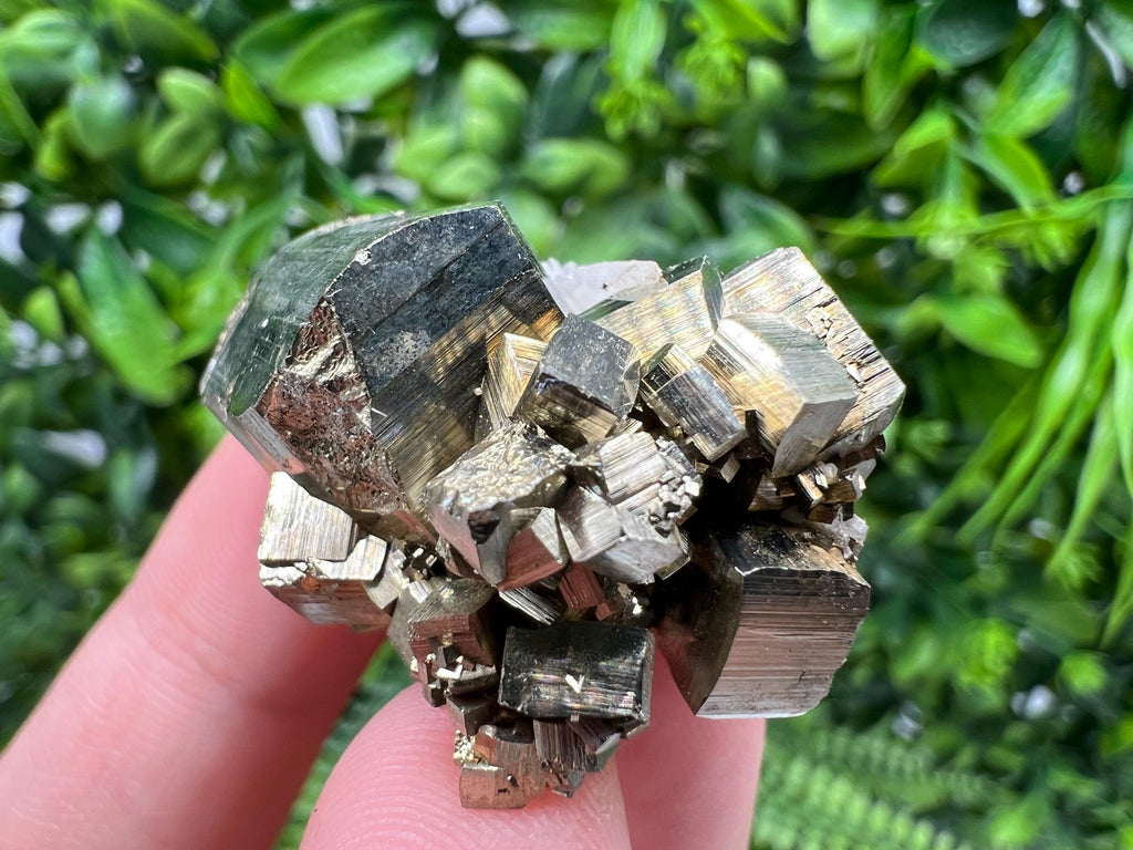 Wonderful Rainbow Pyrite whit Calcite,natural minerals souvenir Crystal,collection stone,rare minerals,home decor,Borieva Bulgaria