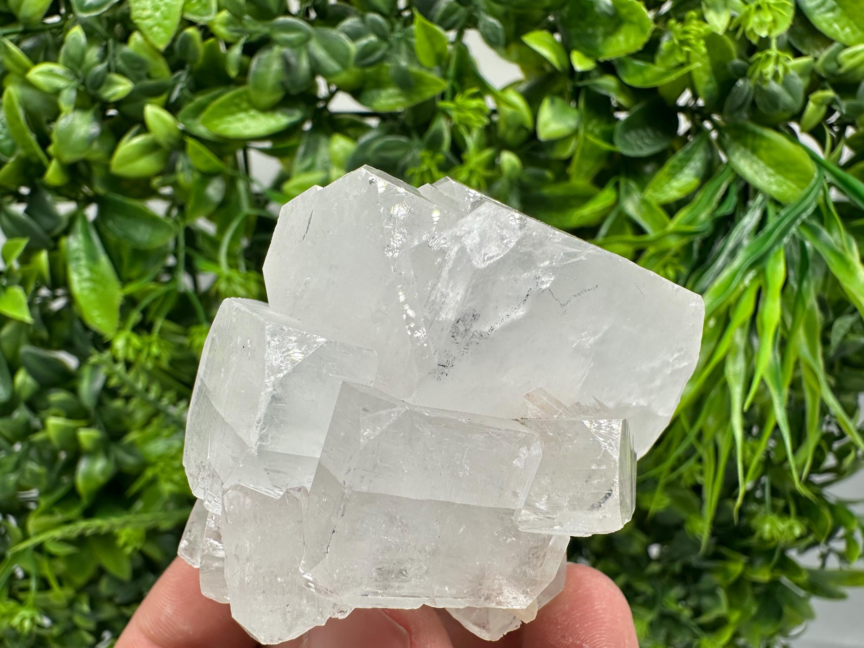 Apophyllite Stilbite on Chalcedony, India Crystal Mineral Specimen