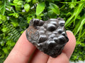 Botryoidal Black Hematite Specimen: Moroccan Crystal, Reiki Chakra Stone
