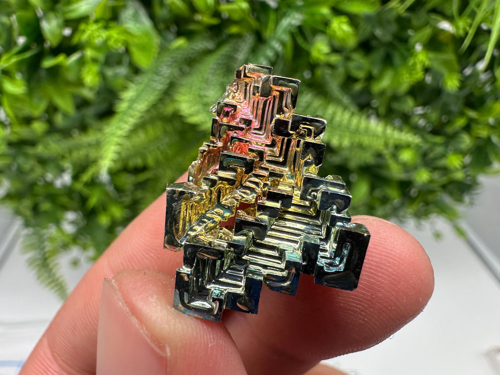Rainbow Bismuth Crystal: Rare Gemstone Specimen,wholesale Bismuth