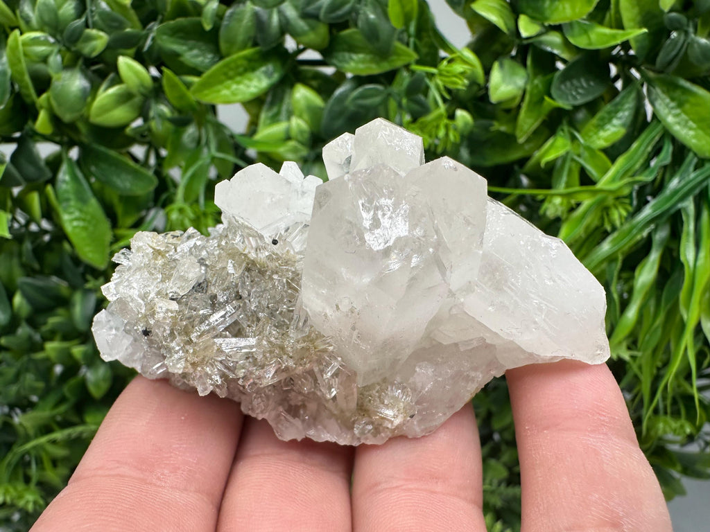 Transparent Quartz Crystal Cluster, Djurcovo Mine, Bulgaria