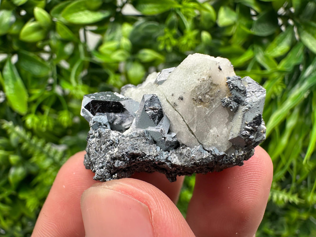 Stunning Shpinel Galena on Sphalerite,Calcite from Borieva mine,Madan,Bulgaria,Natural,collectible mineral specimen,home decor,collectible’s