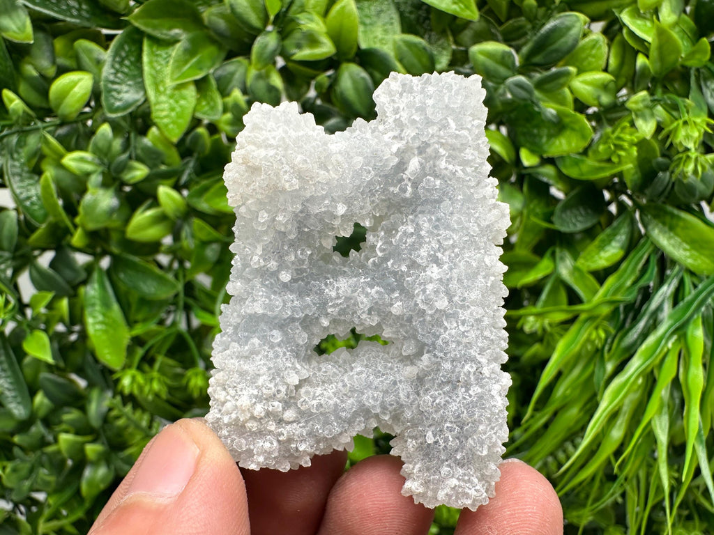 Natural Chalcedony Specimen: India Crystal Mineral, Home Decor