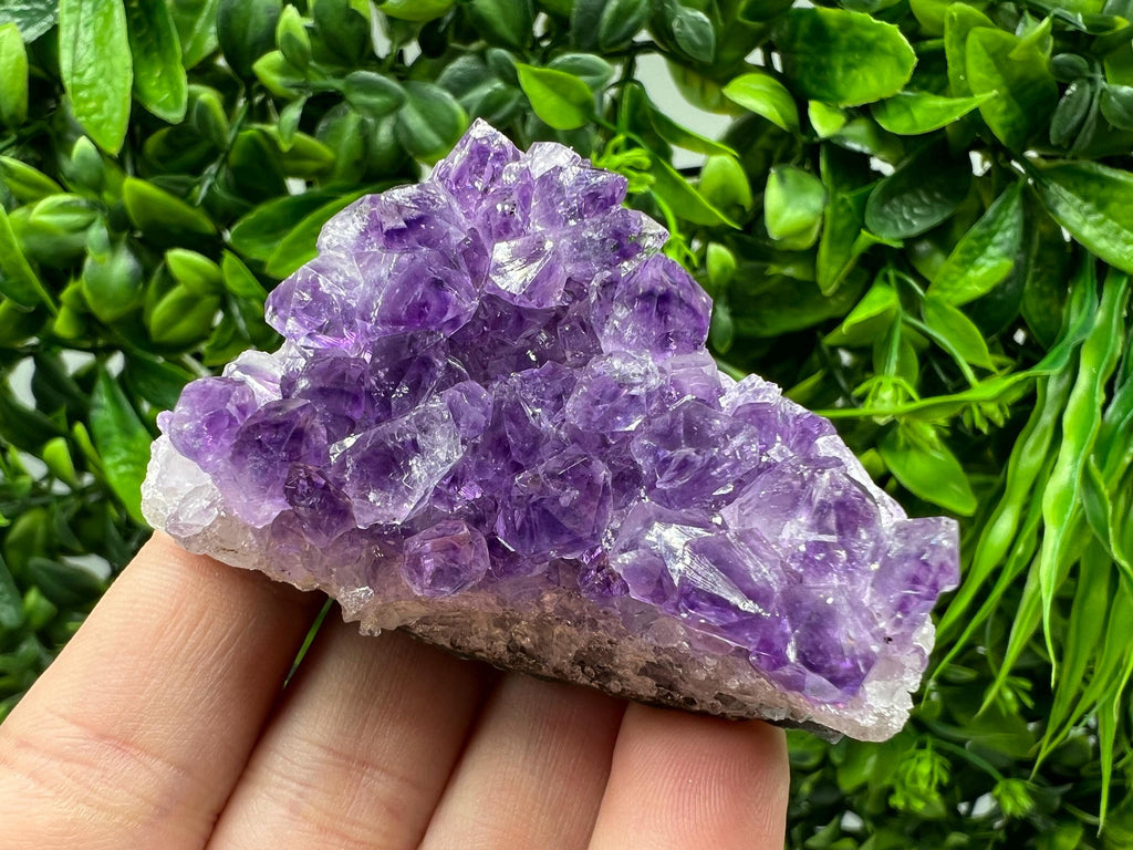 Natural Purple Amethyst Crystal Cluster from Uruguay, Home Decor, Energy Crystal