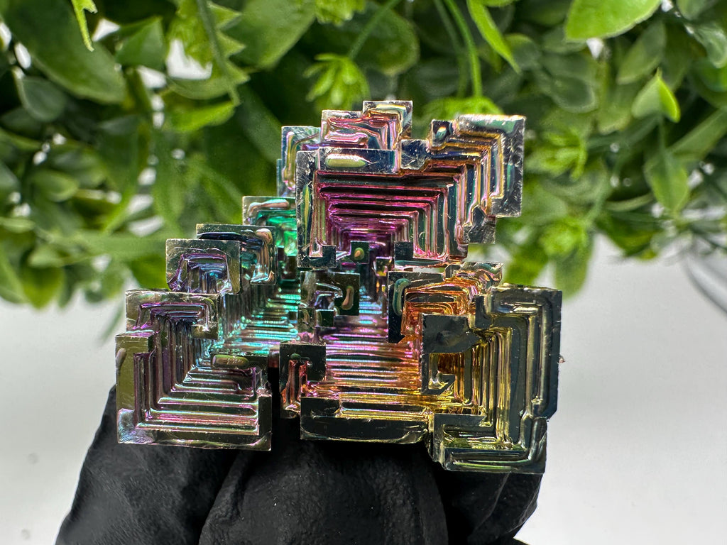 Rainbow Bismuth Crystal: Rare Gemstone Specimen,wholesale Bismuth