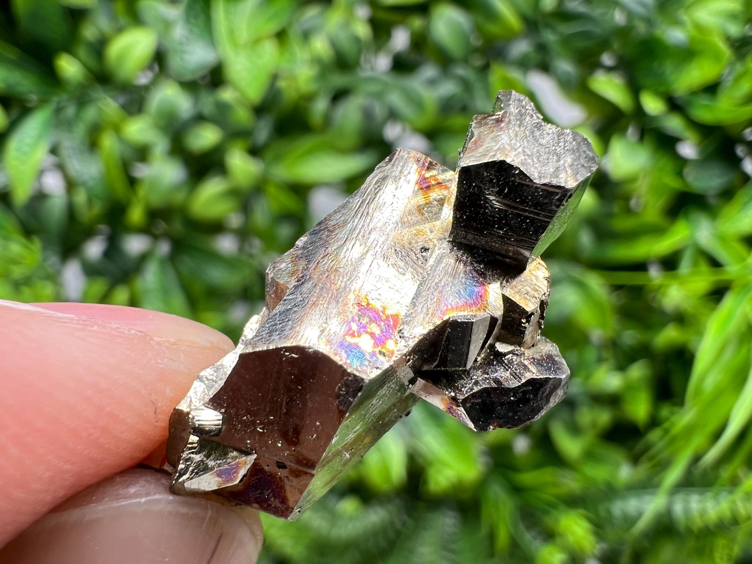 Rare Mini Pyrite Cluster, Crystallization Mineral Specimen