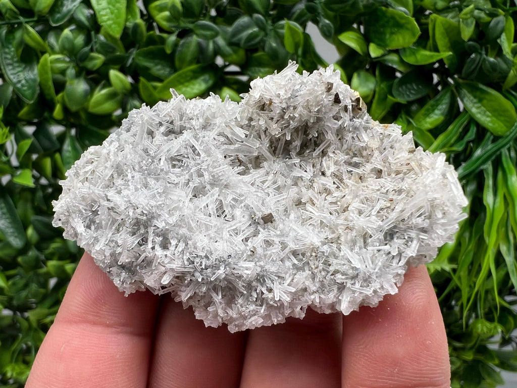 Rainbow Pyrite on Quartz with Oxide, Natural Crystal Souvenir, Borieva Bulgaria