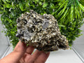 Wonderful Rainbow Pyrite on Quartz whit Oxide,natural minerals souvenir crystal,home decor,collection stone,rare minerals,Borieva Bulgaria
