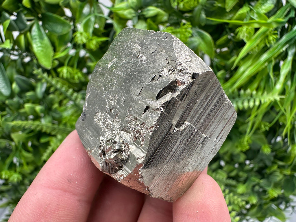 Natural Pyrite Crystal Mineral Specimen, Borieva Bulgaria