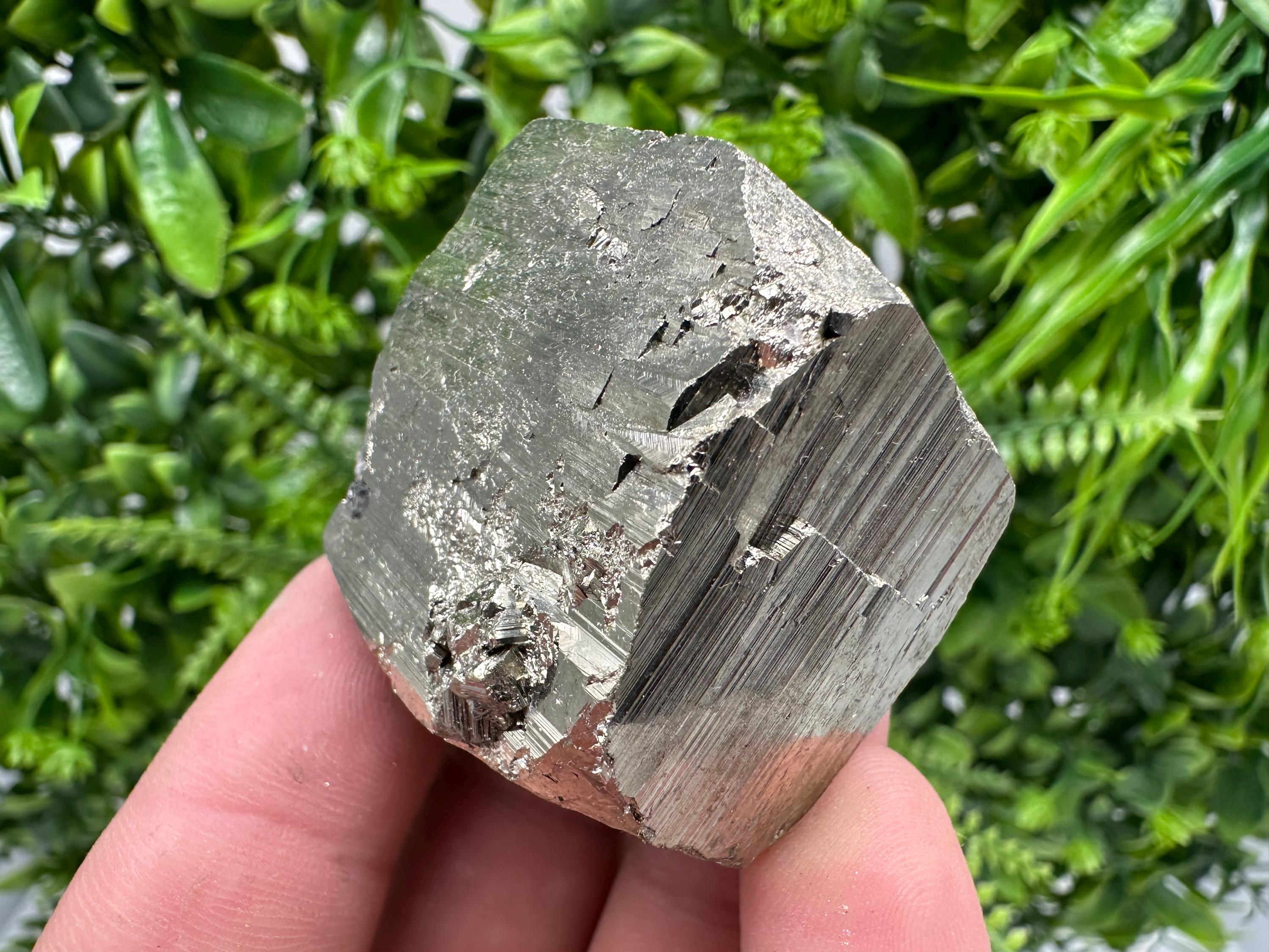 Natural Pyrite Crystal Mineral Specimen, Borieva Bulgaria