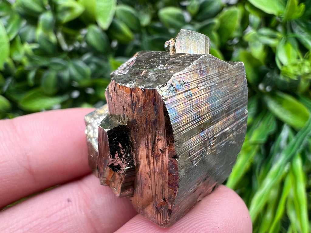 Wonderful Rainbow Pyrite whit Calcite,natural minerals souvenir Crystal,collection stone,rare minerals,home decor,Borieva Bulgaria